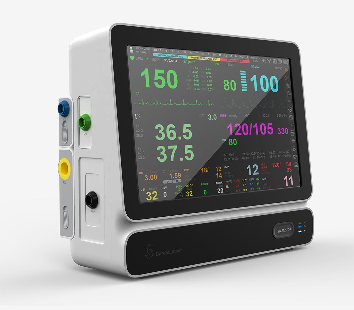 CARDIOLUTION 互加医疗 医用监护仪